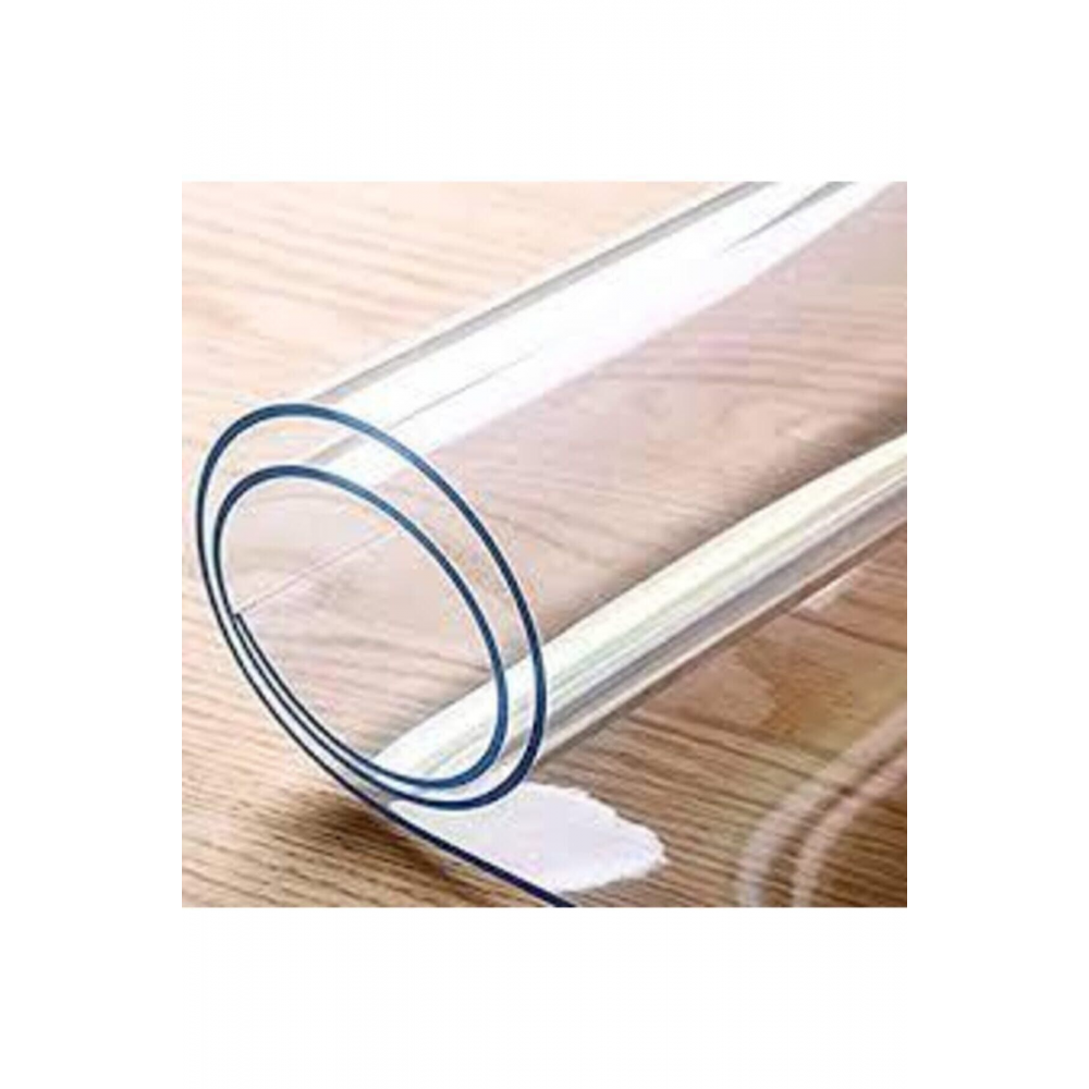 Şeffaf Kalın Masa Örtüsü 1.5mm Örtü Koruyucu