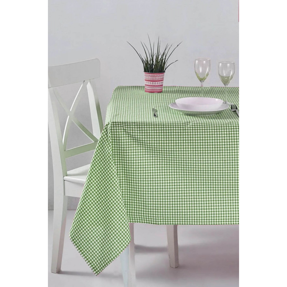 Yeşil Pötikareli Masa Örtüsü, Sofra Bezi, Piknik Örtüsü