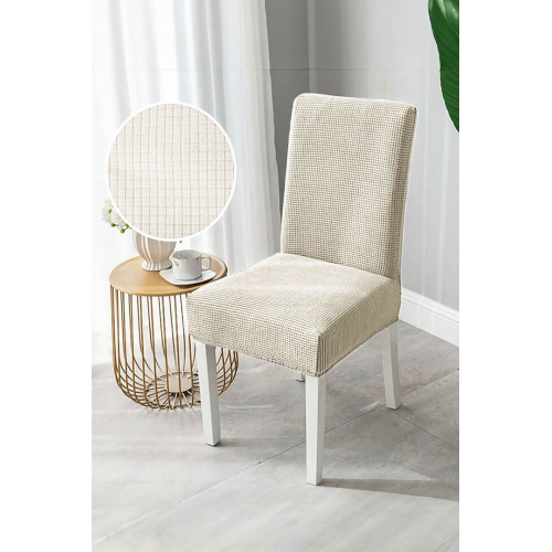 Sandalye Kılıfı Yıkanabilir Likralı Esnek Lastikli Sandalye Örtü