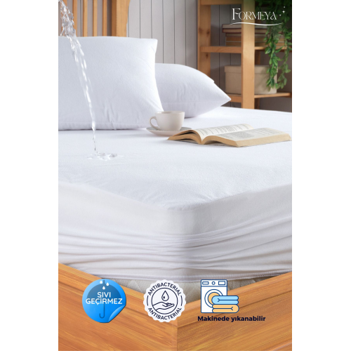 Mikro Fitted Full Kenar Su Sıvı Geçirmez Yatak Koruyucu Alez Bebek-Tek-Çift Kişilik Battal Boy Alez
