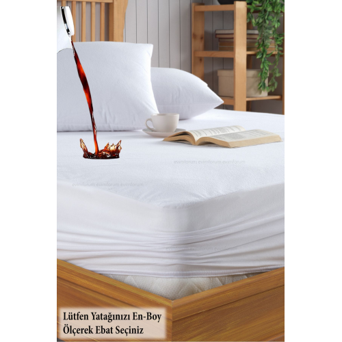 Mikro Fitted Full Kenar Su Sıvı Geçirmez Yatak Koruyucu Alez Çarşaf Tek Çift Battal (16 FARKLI EBAT)