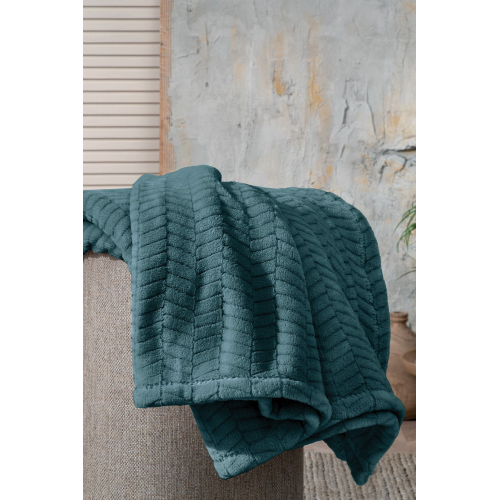 Joy Wellsoft Tv Battaniyesi 140x190 Cm - Petrol Yeşili