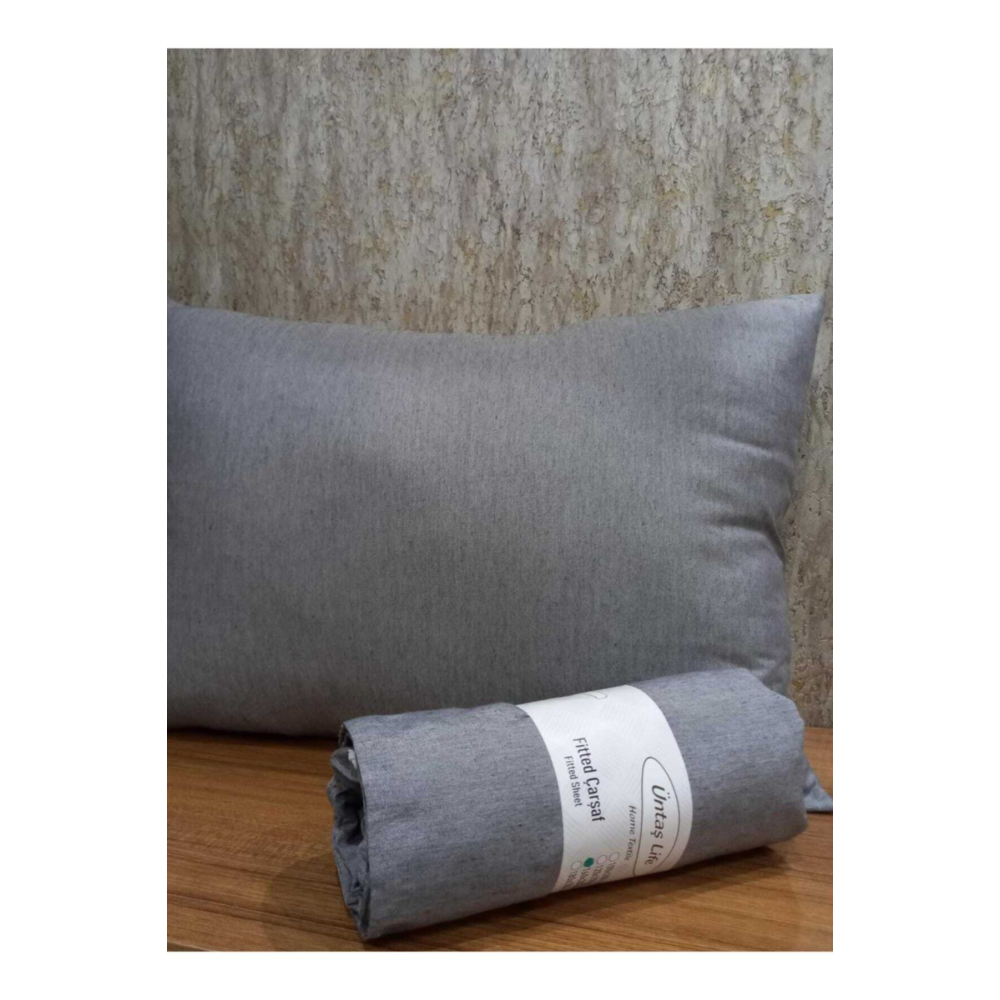 Life Tek Kişilik Lastikli Çarşaf +1 Adet Yastık Kılıfı Düzgri Ecdüzgriçarşf