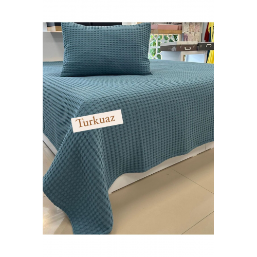 Battal Boy Pike Seti Yatak Örtüsü + 50x70cm (2ad. Yastık Kılıfı) 4 Renk Pufuduk