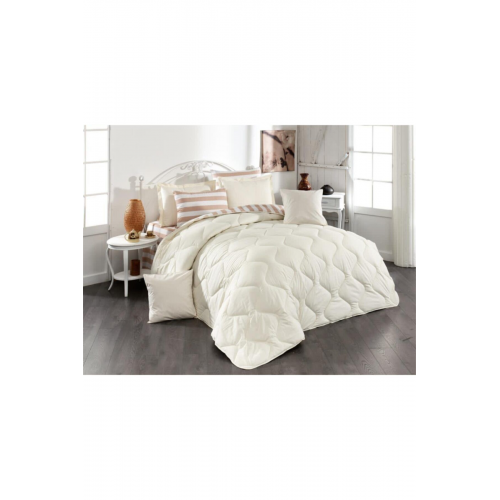 Stok-battal Boy Pamuklu Kalın Çizgili 8 Parça Uyku Seti