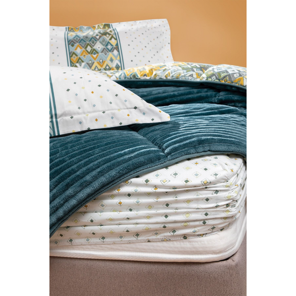 Diamond Tek Kişilik Triola Uyku Seti - Yeşil