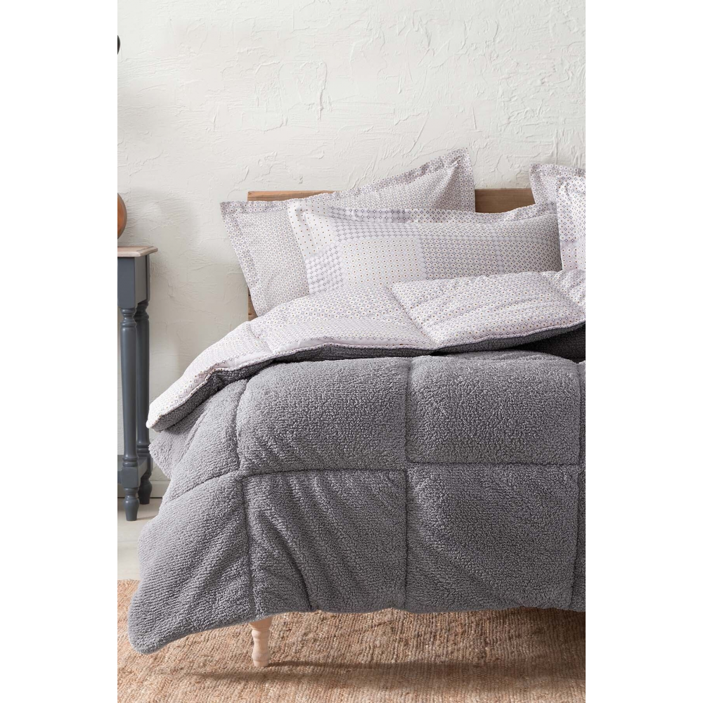 Marcia Triola Tek Kişilik Uyku Seti - Gri