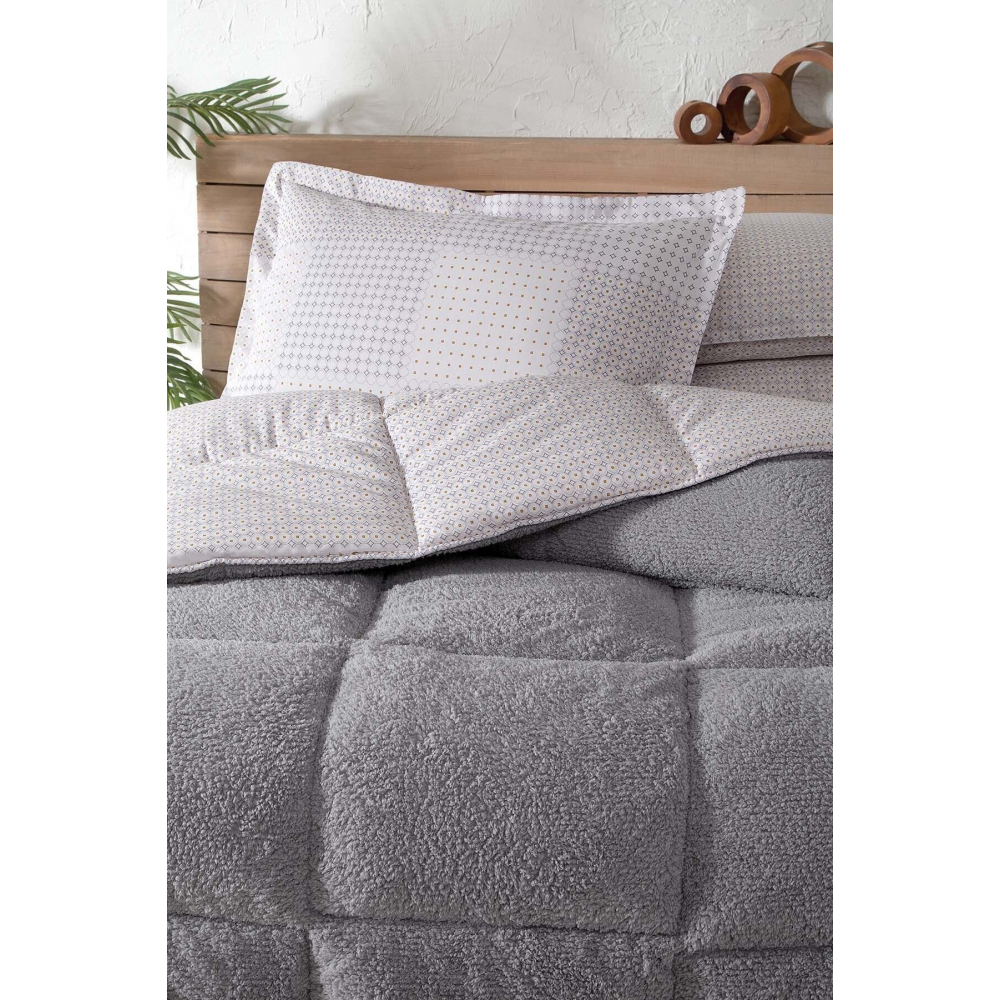 Marcia Triola Tek Kişilik Uyku Seti - Gri