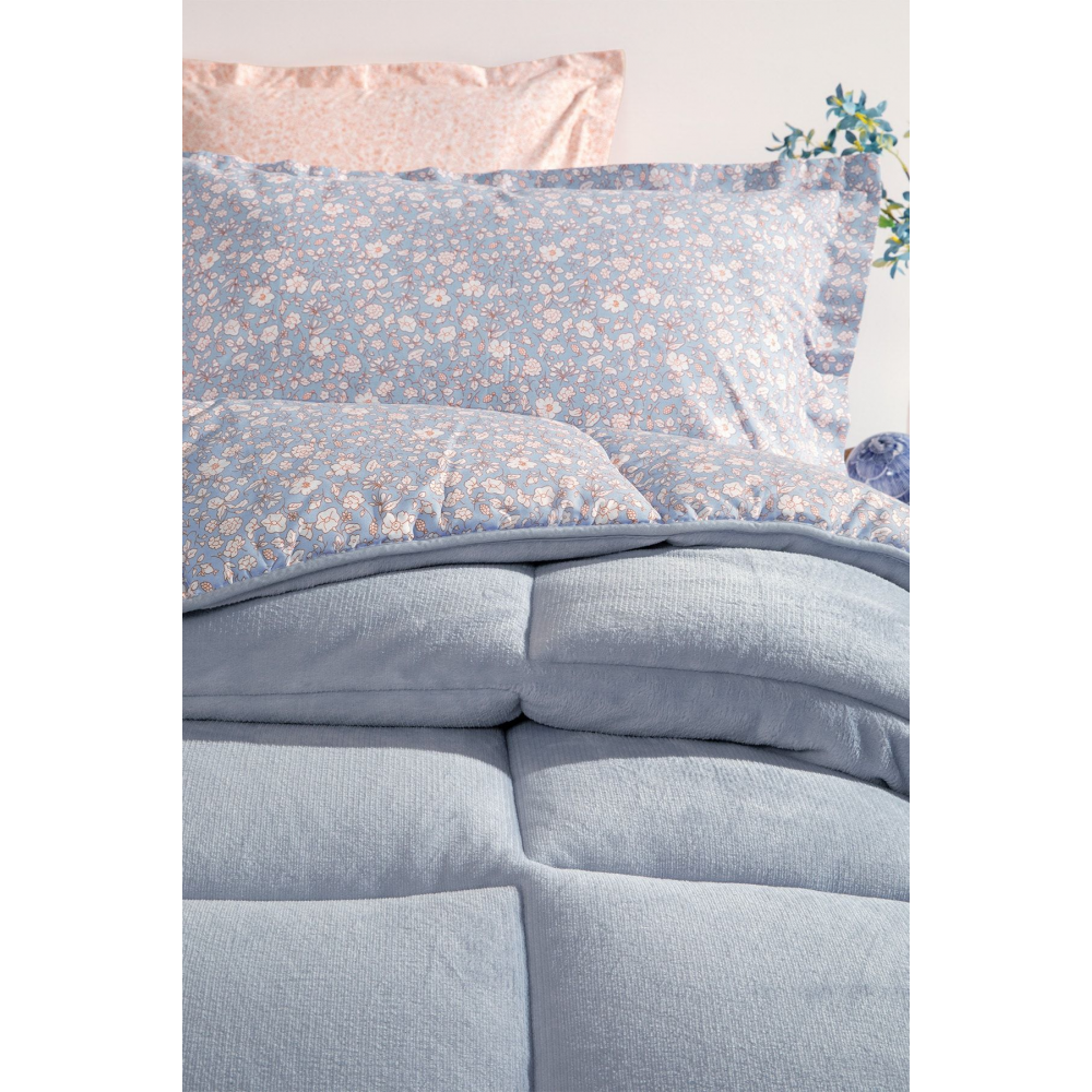 Piante Triola Tek Kişilik Uyku Seti - Mavi