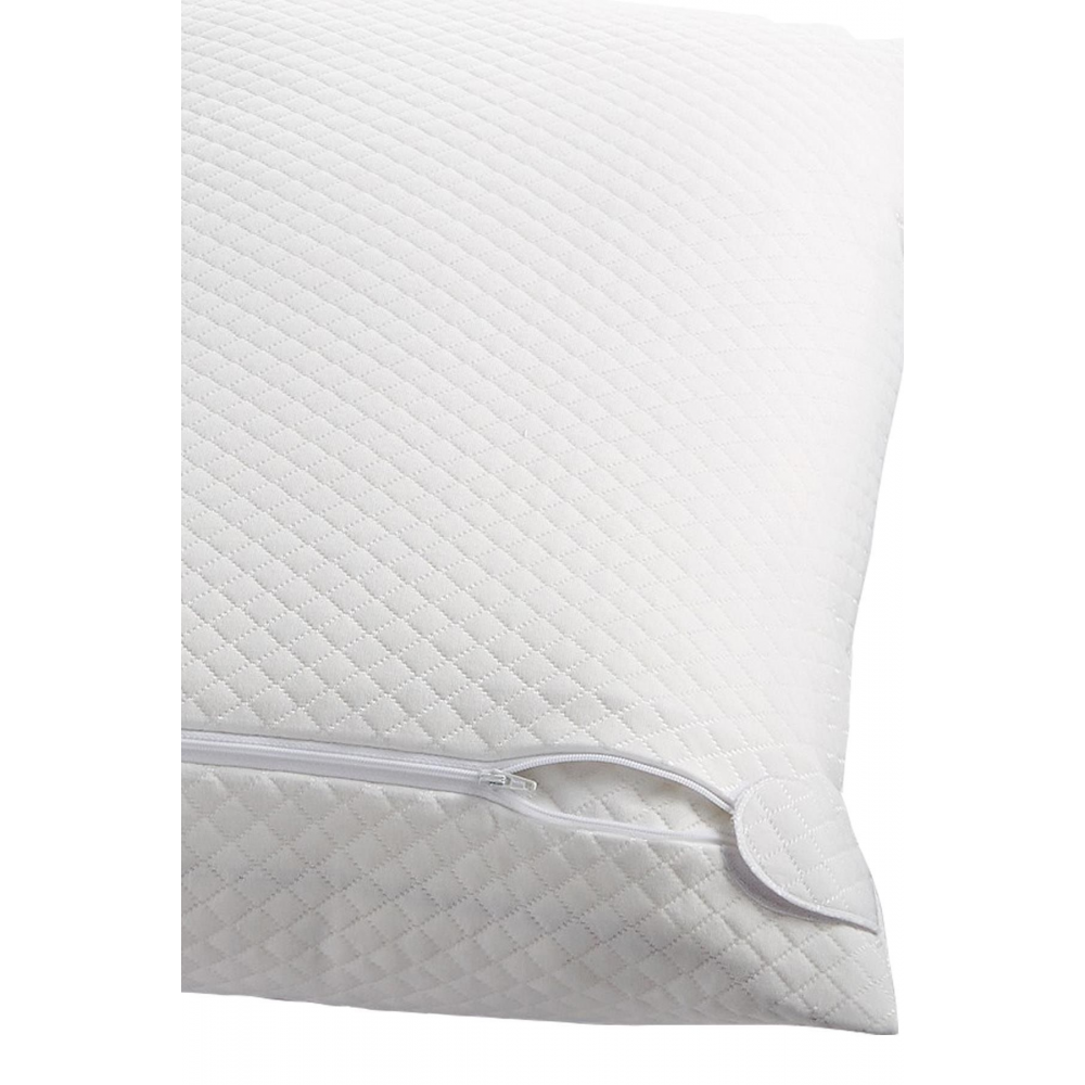 6'lı Kapitoneli Fermuarlı Yastık Alezi | Yastık Koruyucu