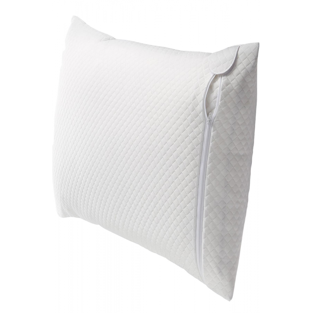 6'lı Kapitoneli Fermuarlı Yastık Alezi | Yastık Koruyucu