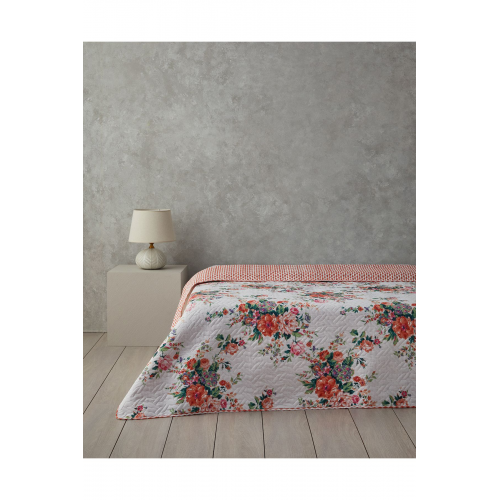 Classic Beauty Tek Kişilik Çok Amaçlı Örtü Turuncu