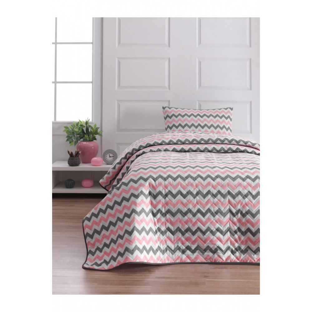 Tek Kişilik Kapitone Yatak Örtüsü Seti