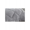 Çift Kişilik Lüx Gri Wellsoft Yorgan Çift Taraflı 195 X 215