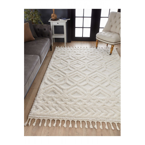 Ariana Bukleli Yumuşak Peluş Post Shaggy Çocuk Odası Oturma Odası Salon Mutfak Halısı