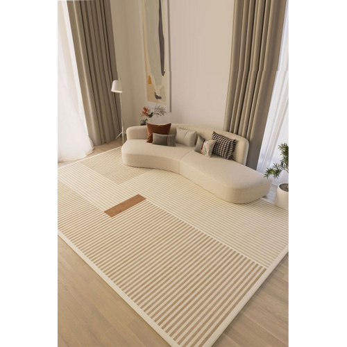 Dijital Kaymaz Yıkanabilir Modern Çizgili Salon Halısı Mutfak Halısı Koridor Halısı Halı Yolluk 4157