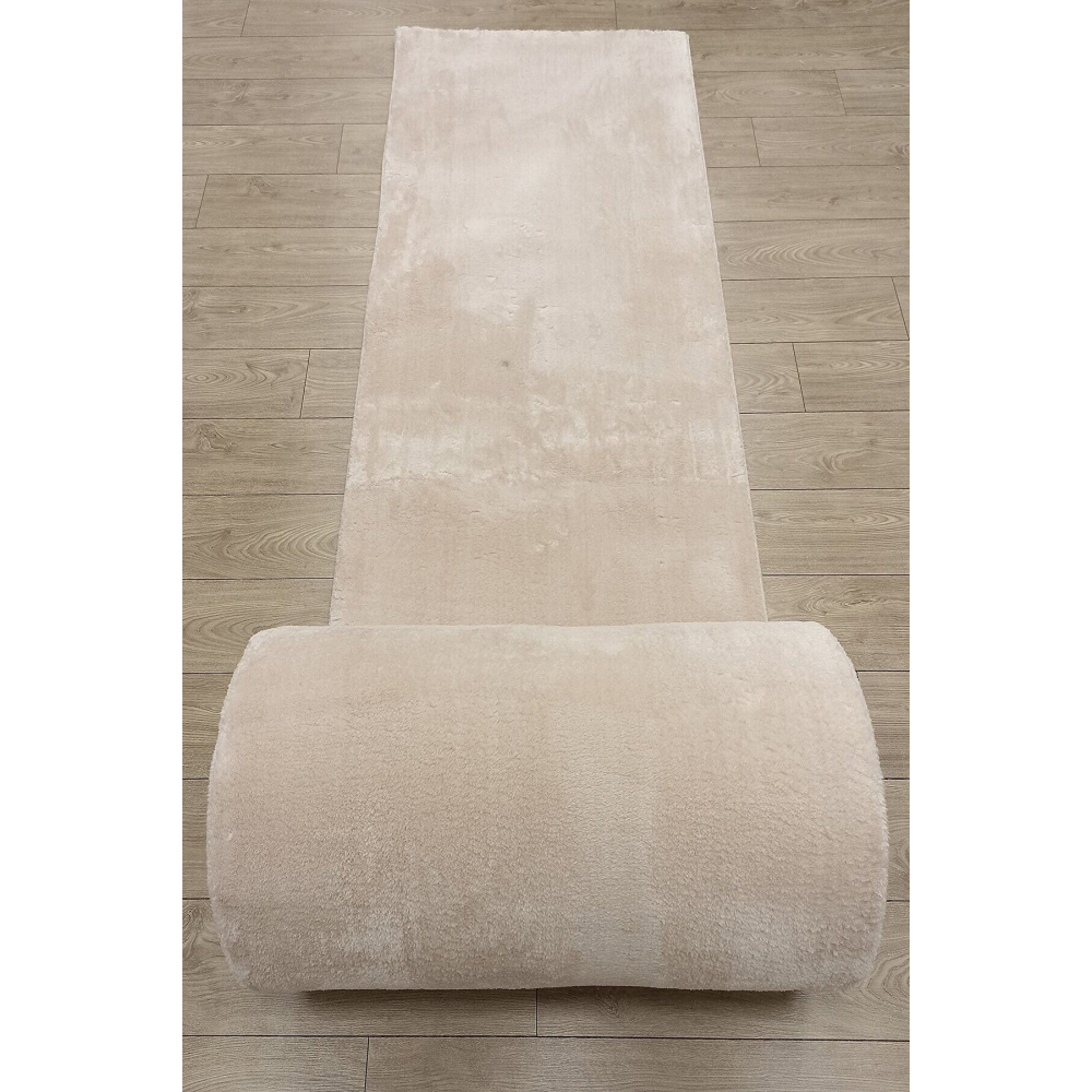 Dream House Peluş Halı Yumuşak Krem