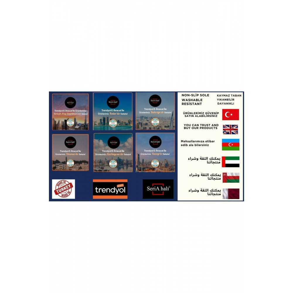 Dream House Peluş Halı Yumuşak Krem