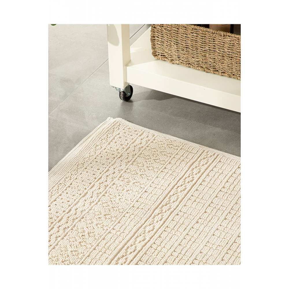 Thore Pamuklu Kilim Krem