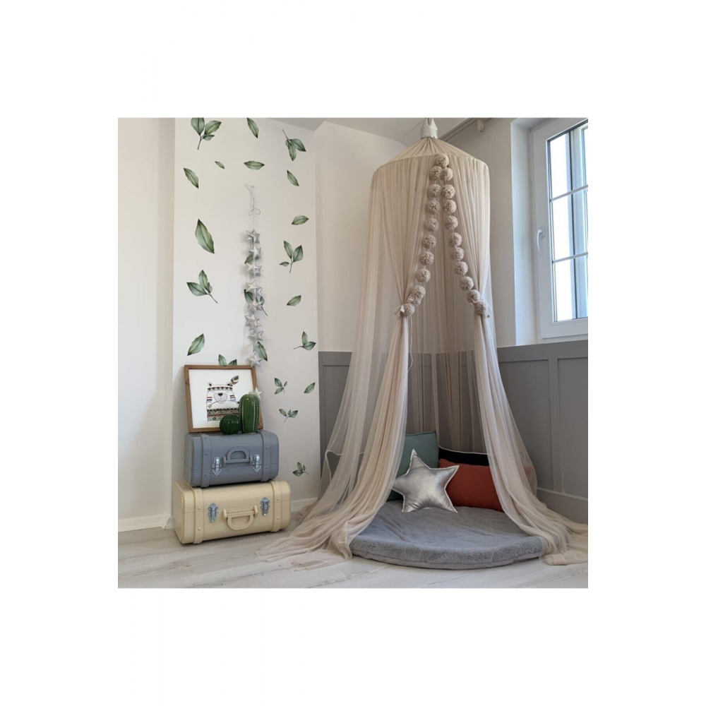 Cibinlik Tül Beige (TAŞ) Basic