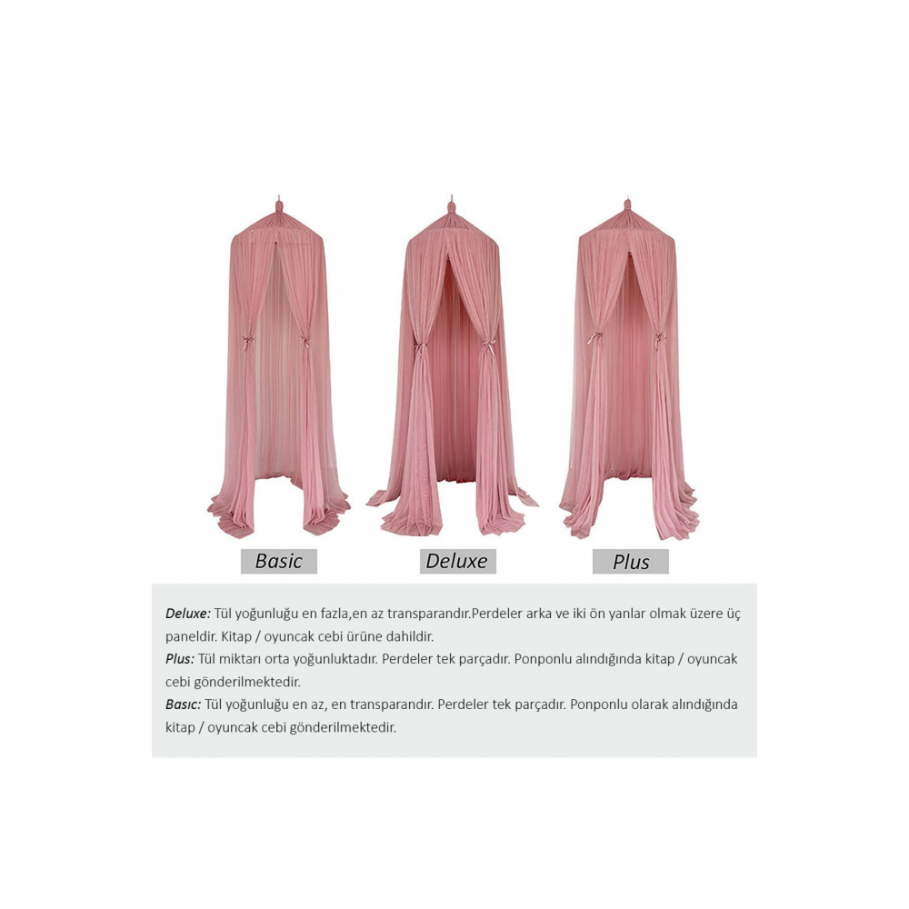 Cibinlik Tül Beige (TAŞ) Basic