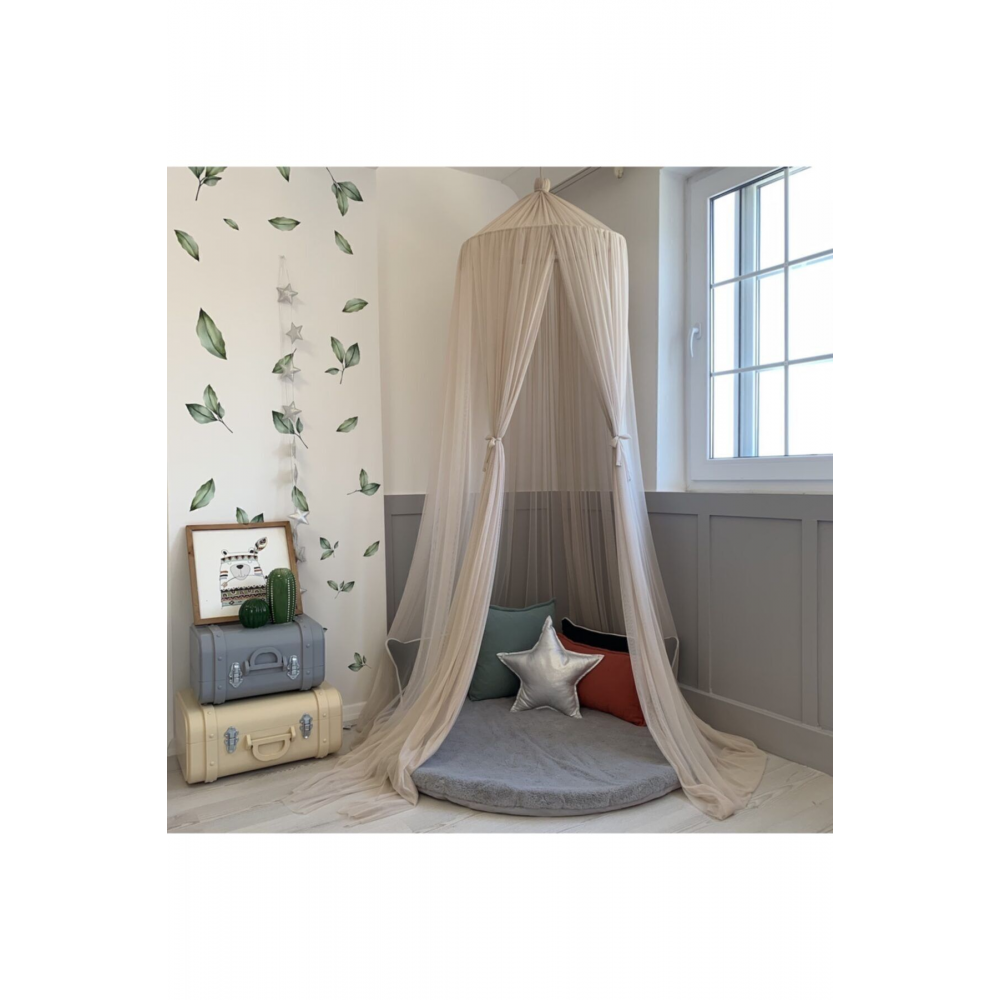 Cibinlik Tül Beige (TAŞ) Basic