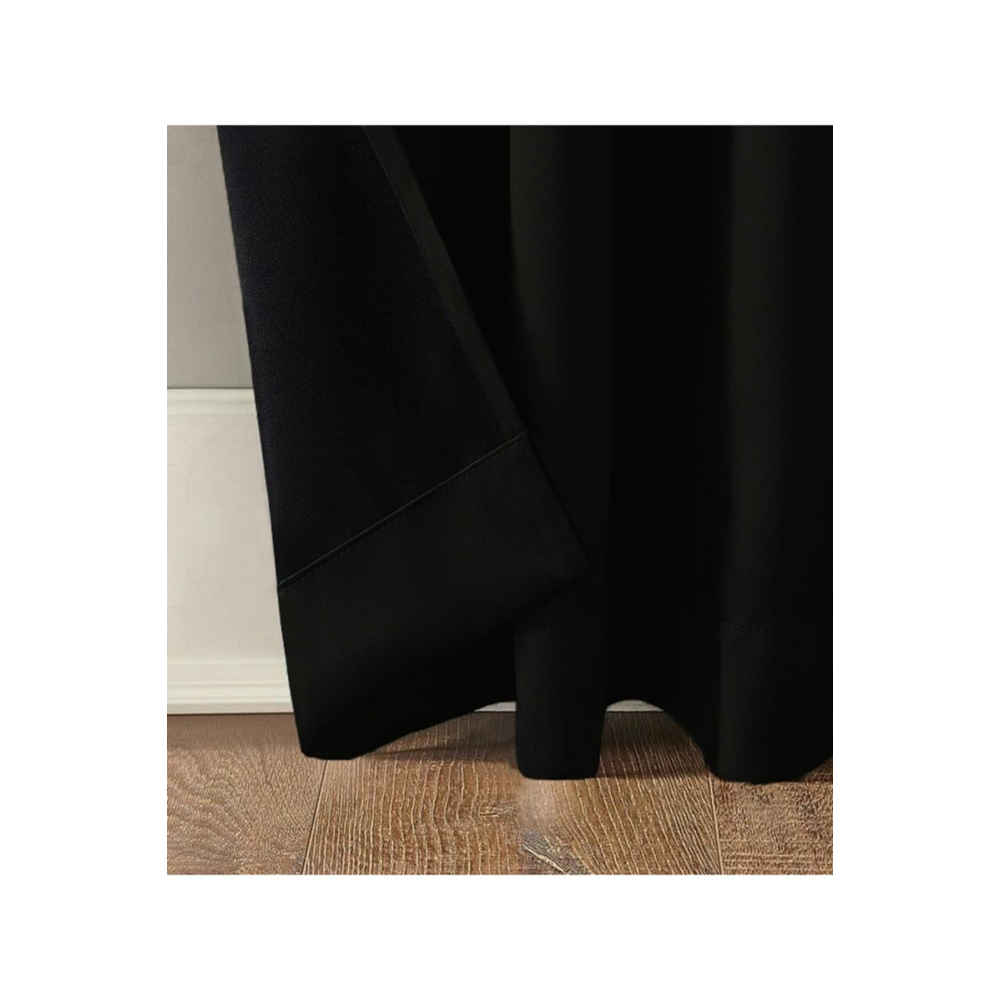 Siyah Termal %100 Işık Geçirmez Blackout Karartma Perde (EN X BOY)