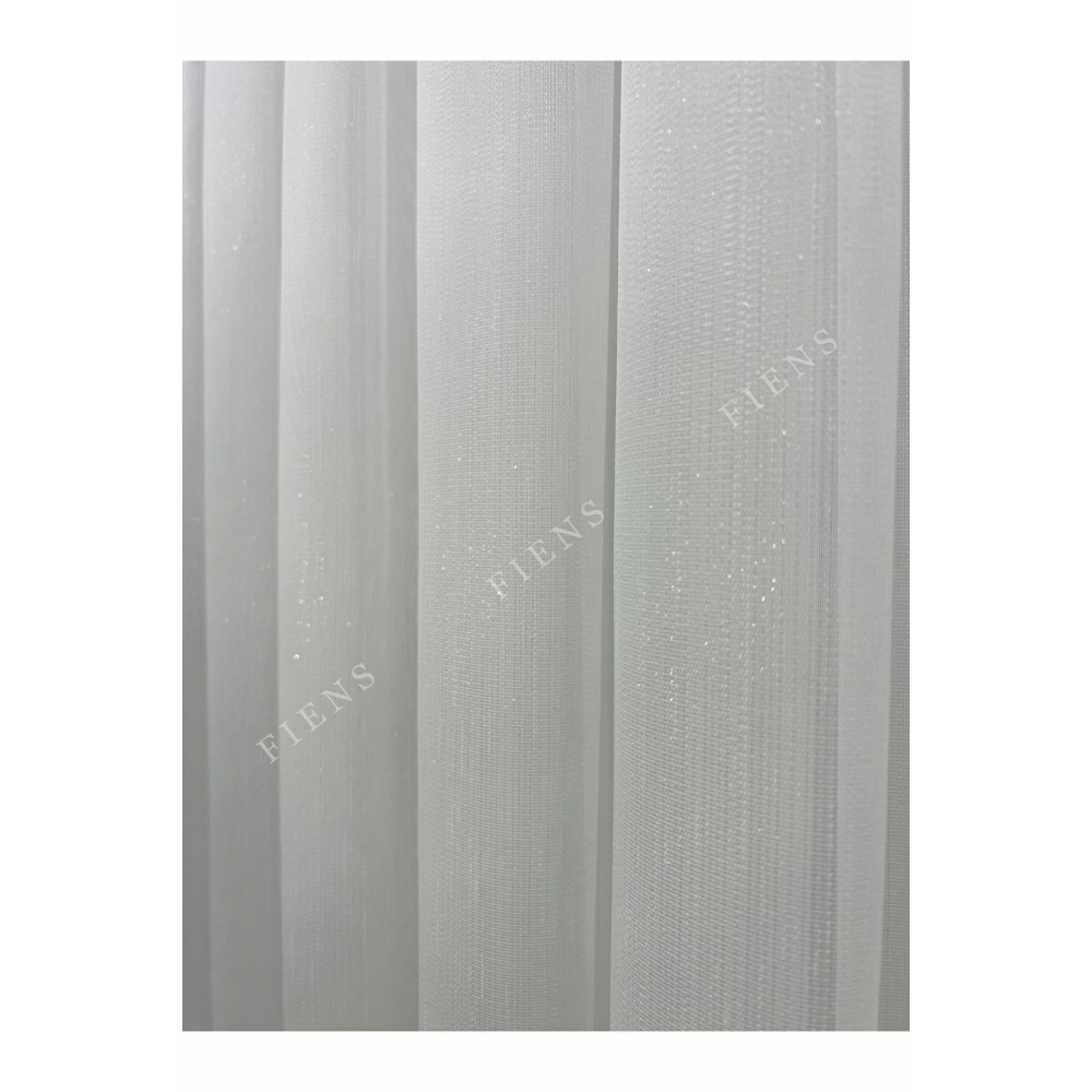 Simli Bambu Şantuklu Ağır Gramajlı 1/3 Kat Sık Pileli Her Odaya Uygun Tül Perde Ütü Istemez