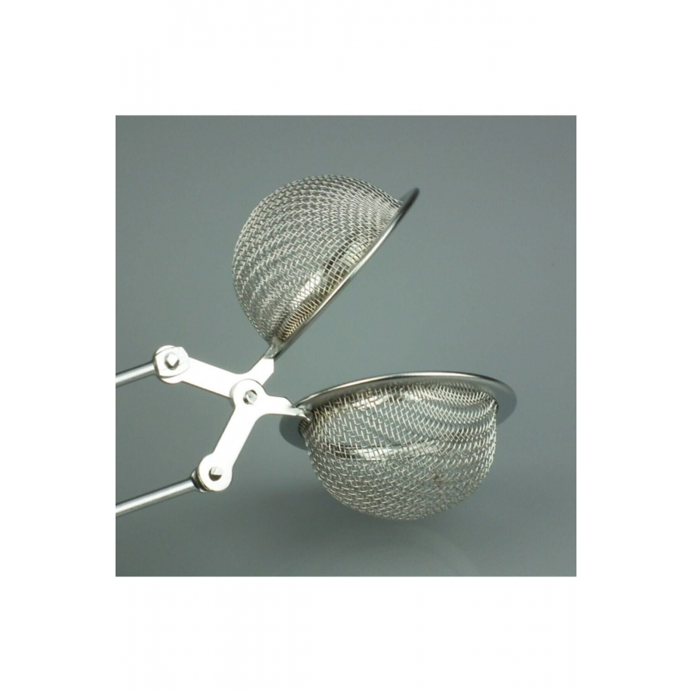 A Plus Paslanmaz Çelik Bitki Çayı Demleme Süzgeci Maşalı Çay Süzgeç