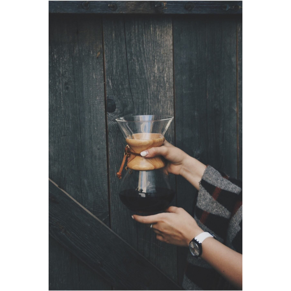 Chemex 6 Kişilik Filtre Kahve Demleme Ekipmanı 800 Ml