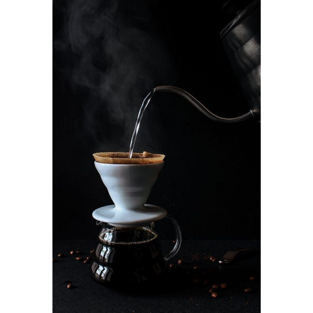 Bison V60 Seramik Dripper Kahve Demleme Ekipmanı