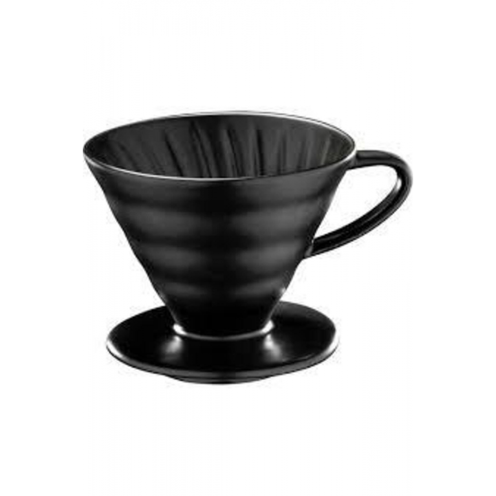 V60-02 Kahve Sürahisi Set Siyah