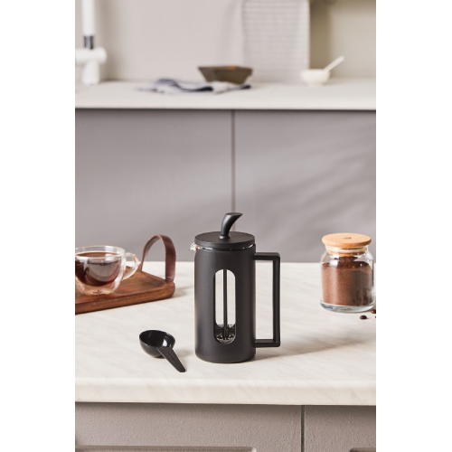 Leya Kaşık Hediyeli Borosilikat Cam French Press 350 ml