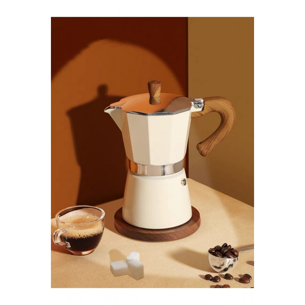 Mokapot 6-cup Coffeehutt Bigg Coffee Kahve Demleme Kahve Ekipmanı Italyan Filtre Kahve Makinesi