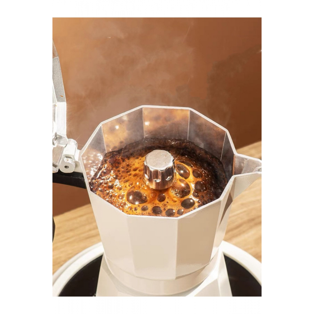 Mokapot 6-cup Coffeehutt Bigg Coffee Kahve Demleme Kahve Ekipmanı Italyan Filtre Kahve Makinesi