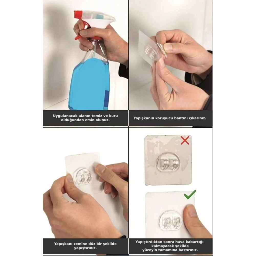 Yapışkanlı Baharatlık 2 Li Metal Kağıt Havluluk Siyah Baharat Standı Mutfak Rafı