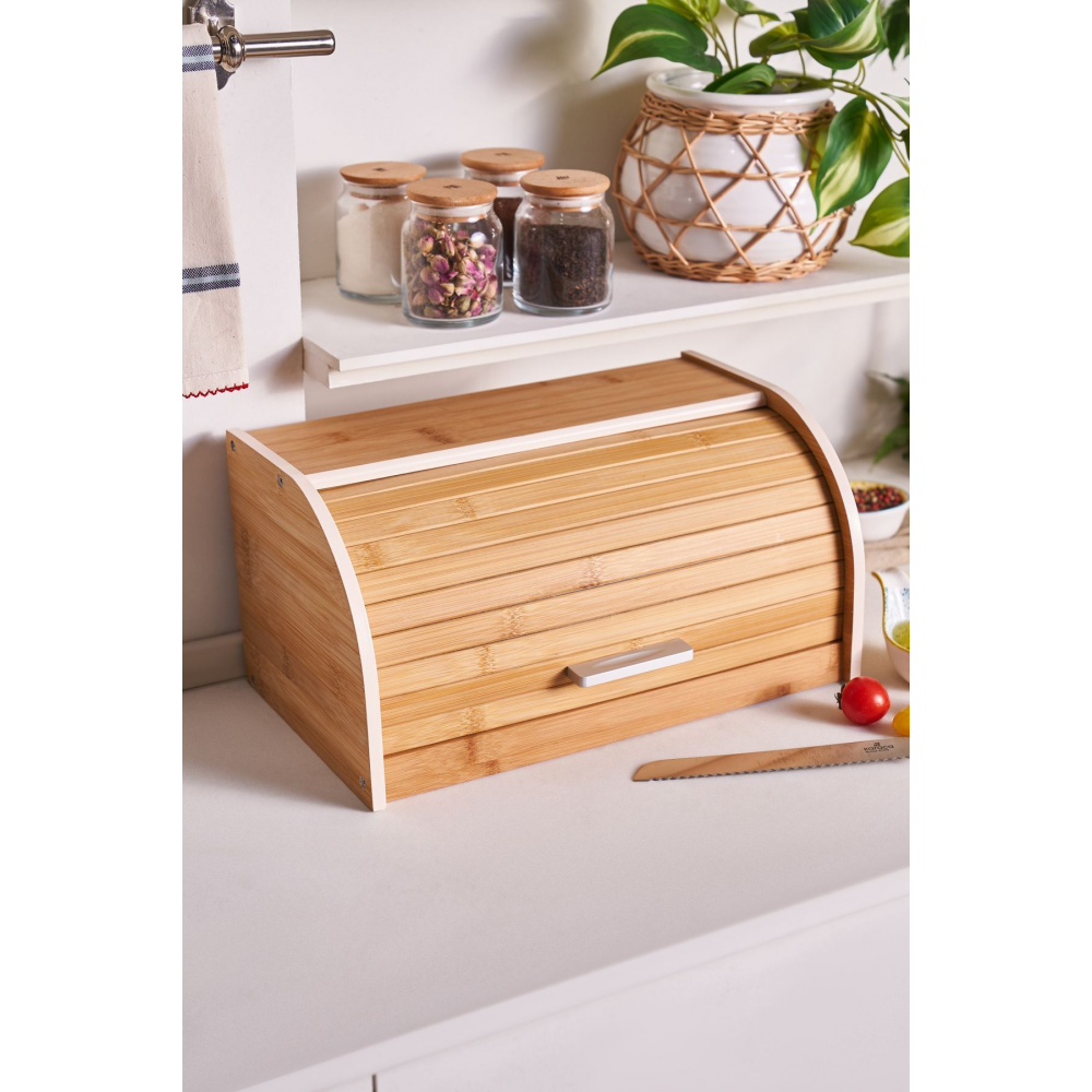 Aksel Bamboo Ekmek Kutusu 38 cm