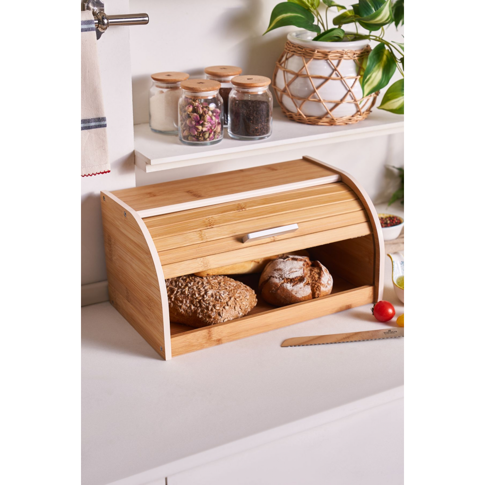 Aksel Bamboo Ekmek Kutusu 38 cm