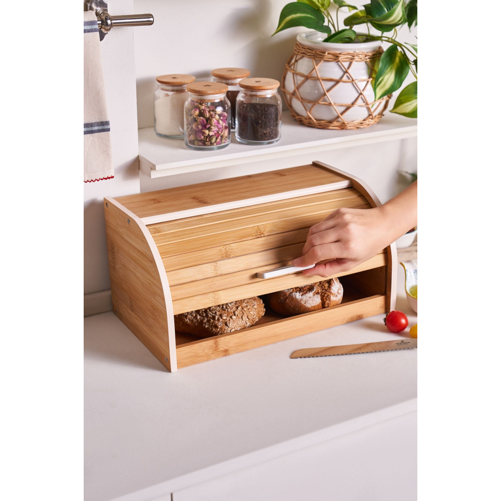 Aksel Bamboo Ekmek Kutusu 38 cm