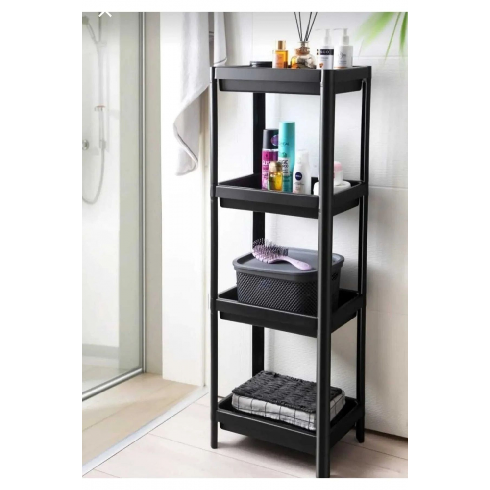 4 Katlı Mutfak Ve Banyo Düzenleyici Raf Ünitesi Modüler Şampuanlık, Sebzelik, Dolap