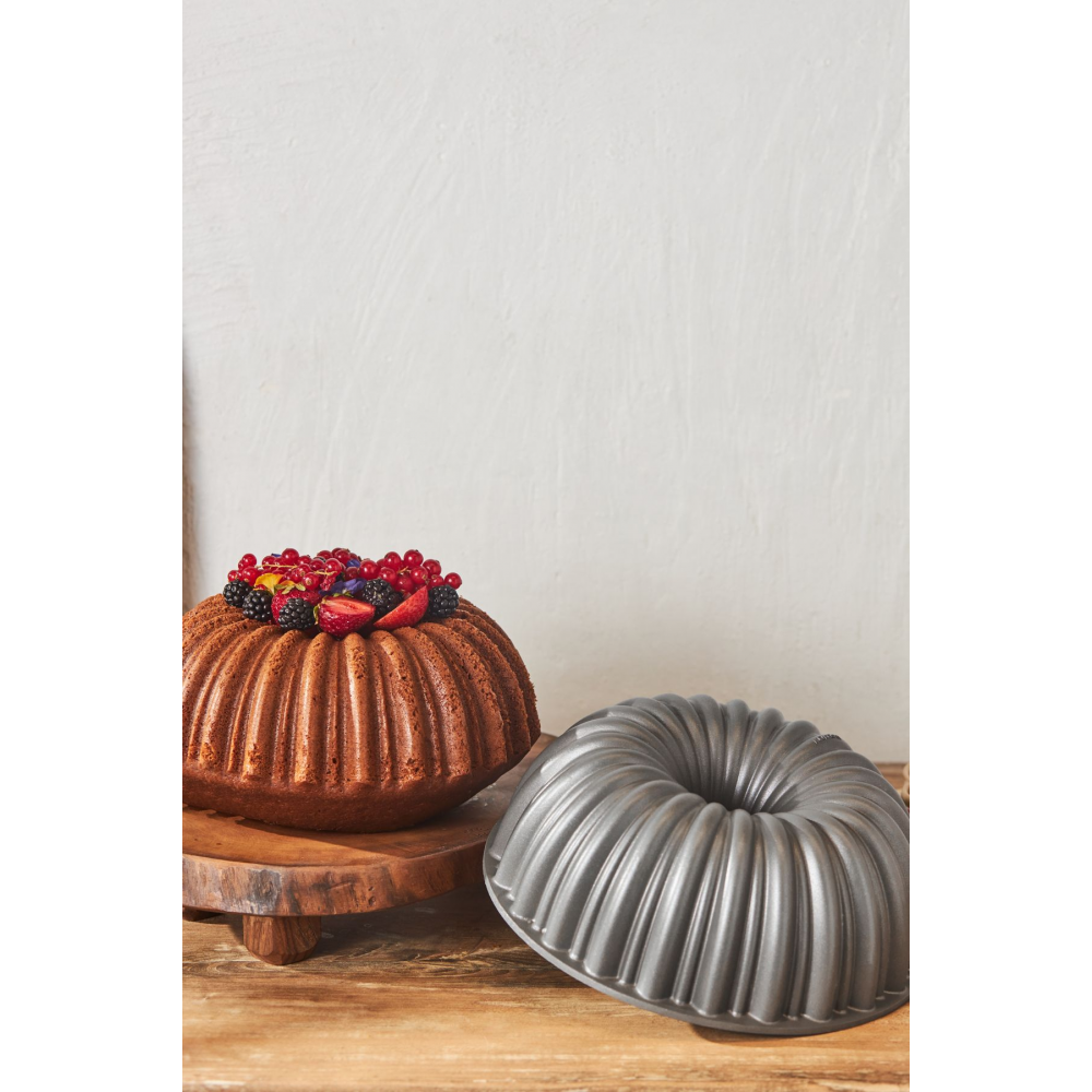 Cake Pro Dilimli Antrasit Döküm Kek Kalıbı