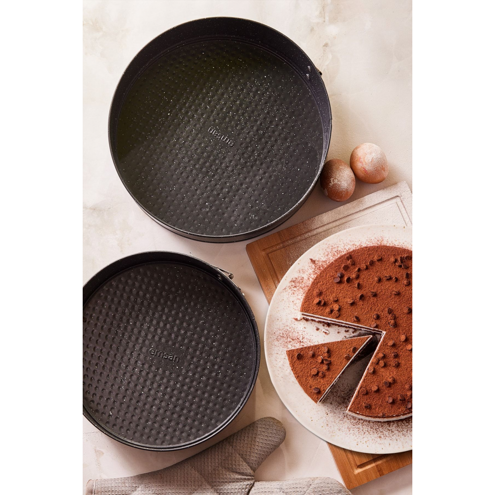 Circle 2'li Kelepçeli Kek Kalıbı Seti