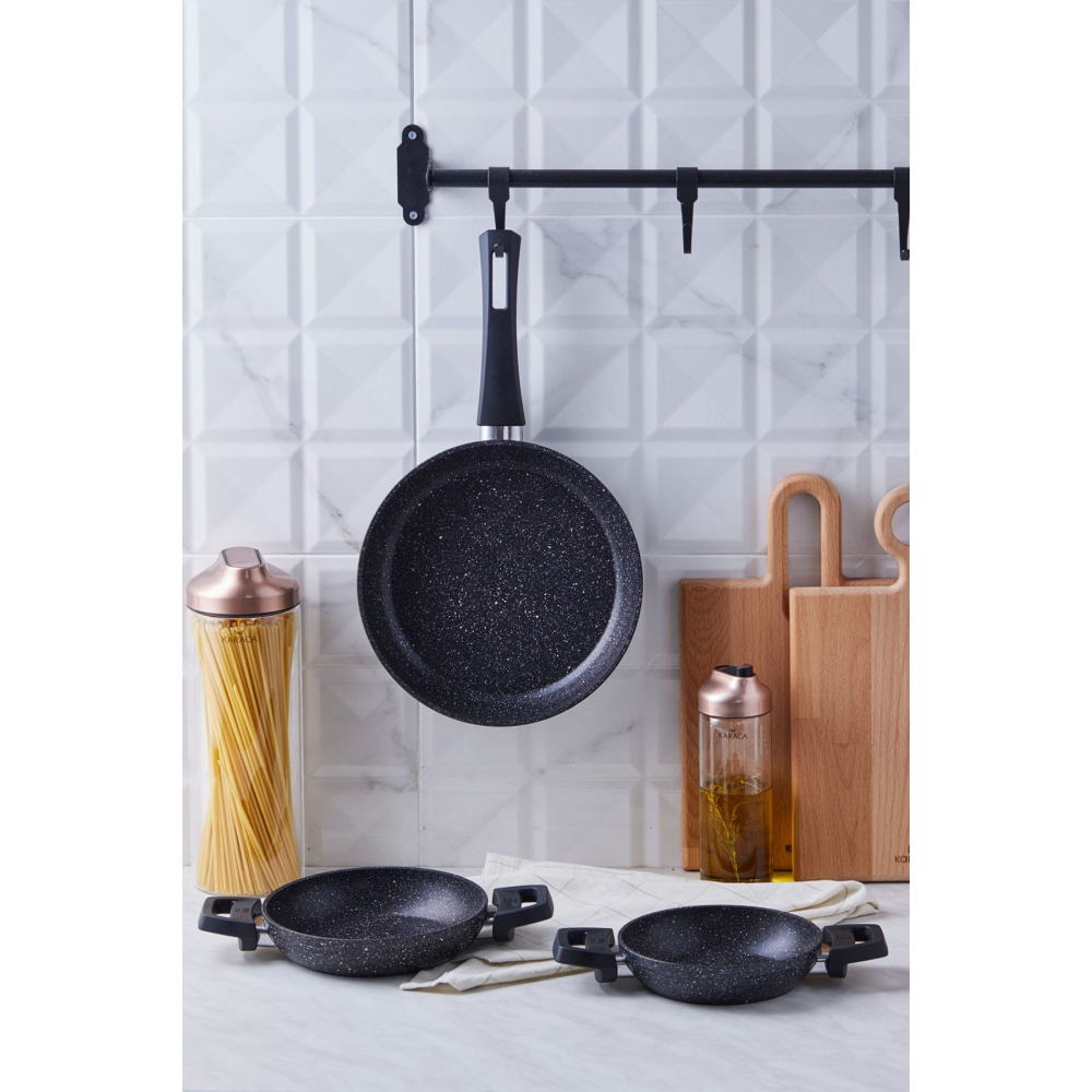 Bio Granit Dide 3'lü Tava Sahan Seti