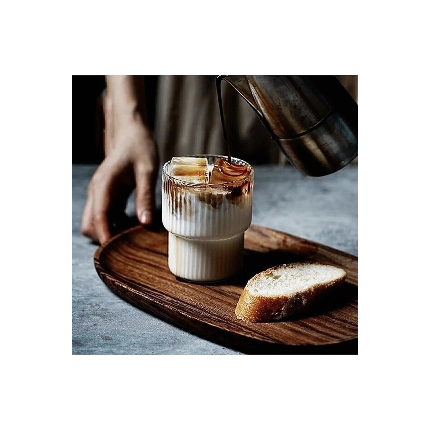 350 ml Mika Origami Stil Bardak | Kahve Ve Sunum Bardağı