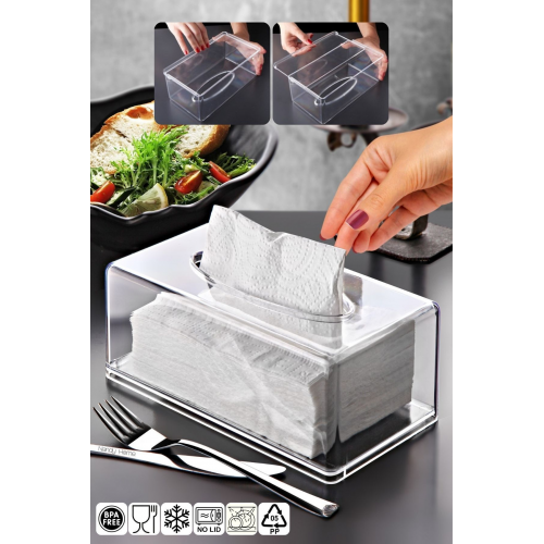 Clear Peçete Organizeri