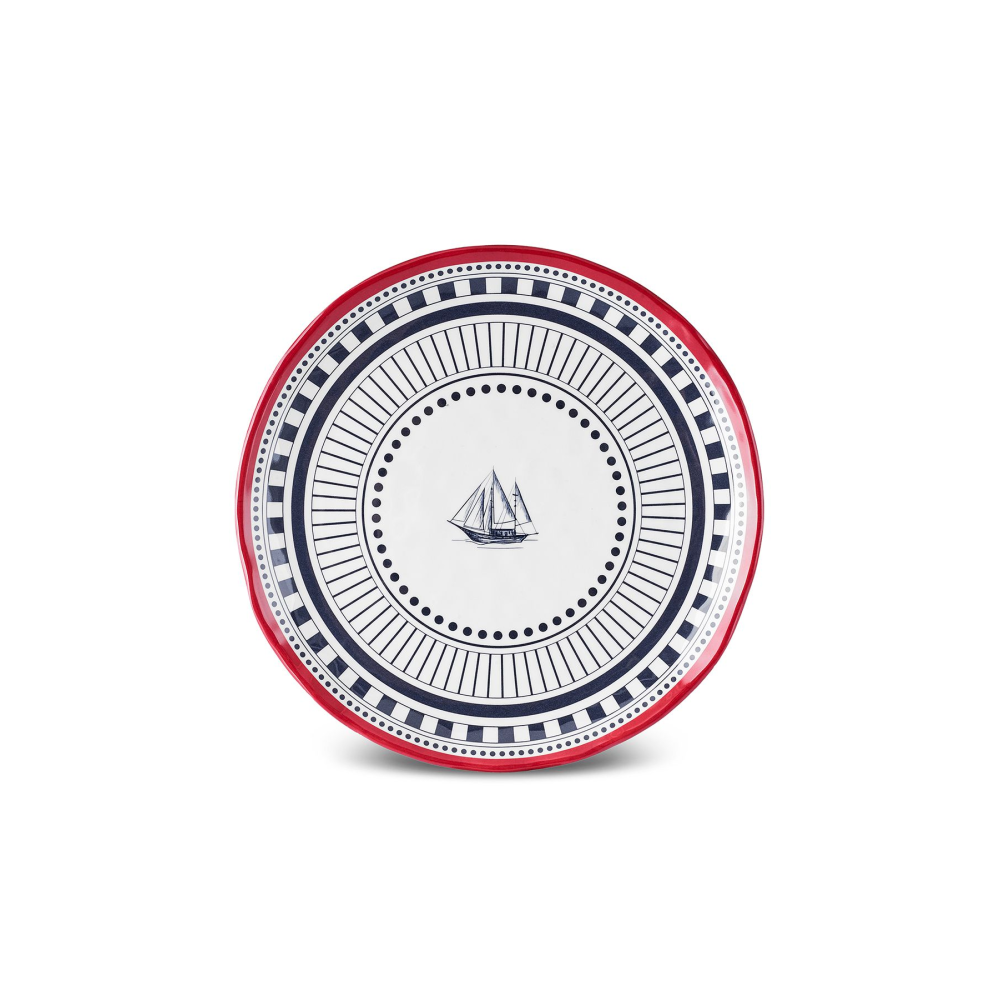 Marin Gemi Pasta Melamin Tabak 22 cm