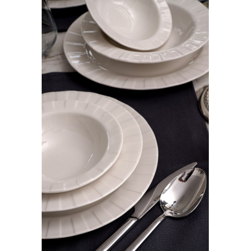 Zümrüt 18 Parça 6 Kişilik Porselen Yemek Takımı