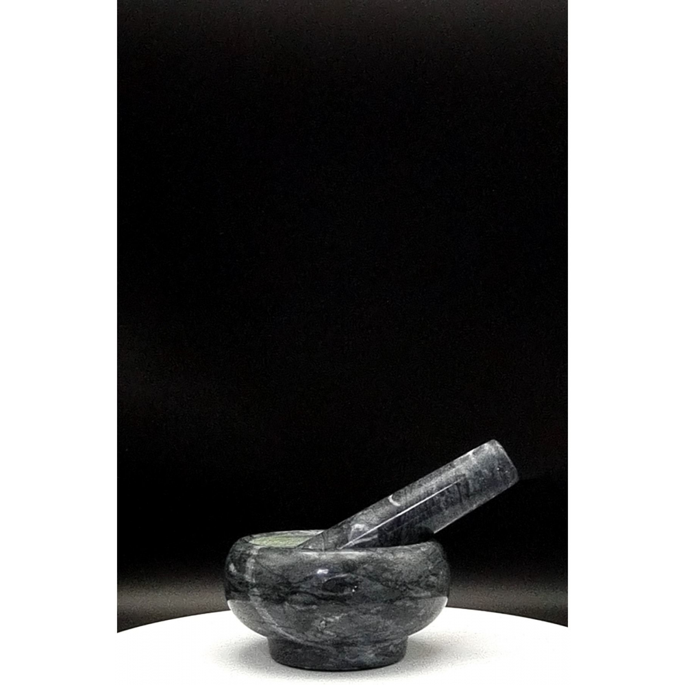 Mortero - Mermer Havan Siyah