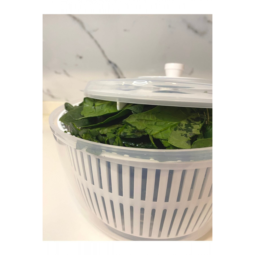 Salata Ve Sebze Kurutucu 5 Litre Beyaz