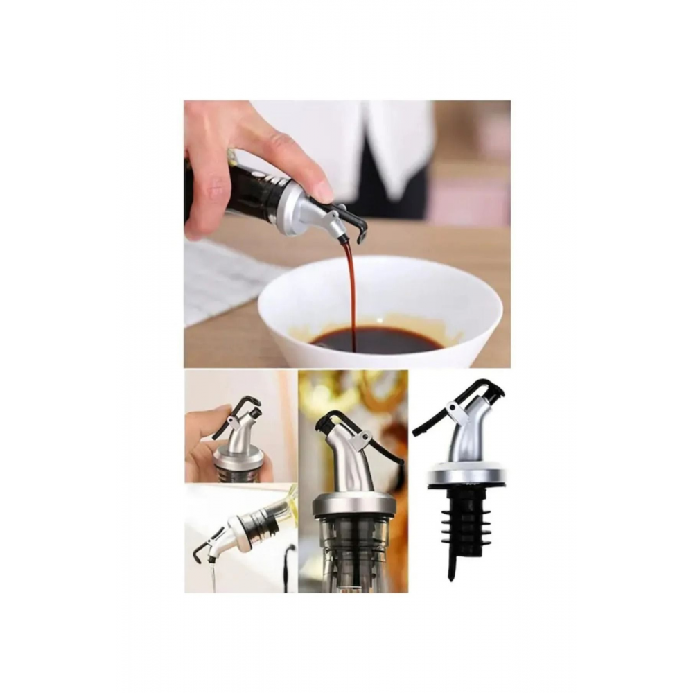 4'lü 2'li Amber 750ml Yağdanlık 2'li Amber Sabunluk Mutfak Yağlık Sabunluk Set